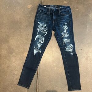 Women’s American Eagle skinny jeans, size10